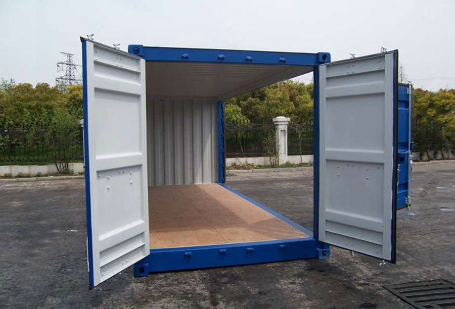 Container accesso laterale