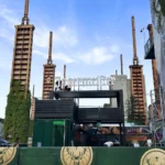Allestimento completo container e terrazza brandizzata Jägermeister a Torino, realizzato da Phoenix International per il Kappa FuturFestival.